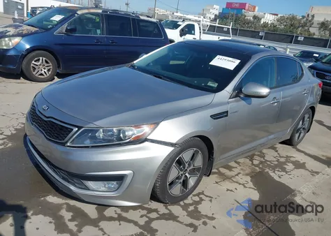 2013 Kia Optima Hybrid Ex z USA, uszkodzony, nr VIN KNAGM4AD2D5041666